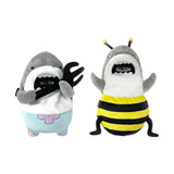 Maxbell Cute Car Tissue Box Holder Seat Back Soft Interior Decoration Cartoon Shark