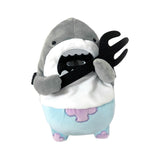 Maxbell Cute Car Tissue Box Holder Seat Back Soft Interior Decoration Cartoon Shark