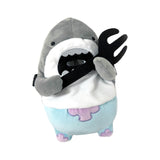 Maxbell Cute Car Tissue Box Holder Seat Back Soft Interior Decoration Cartoon Shark