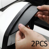 Maxbell 2x Car Side Mirror Rain Visor Guards SUV Decor Rear View Mirror Rain Eyebrow