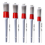 Maxbell 5Pcs Cleaning Tool Truck Auto Tire Foot Mats Dashboard Car Detailing Brushes