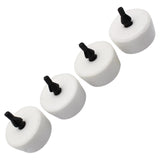 Maxbell 4 Pieces Rear Leaf Spring Stop Buffers Durable for Volkswagen Caddy III