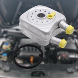 Maxbell Engine Oil Cooler 068117021B for Audi 80 Engine Convenient Installation
