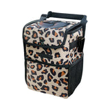 Maxbell Car Trash Can Leakproof Portable with Lid Trash Bin for Suvs Trucks Van Yellow