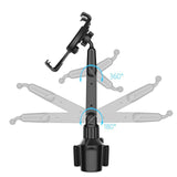 Maxbell Car Tablet Holder Travel Accessories Adjustable Tablet and Smart Phone Stand