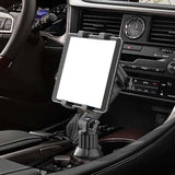 Maxbell Car Tablet Holder Travel Accessories Adjustable Tablet and Smart Phone Stand
