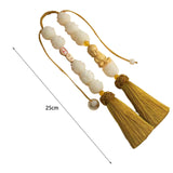 Maxbell Car Rearview Mirror Pendant Feng Shui Charm Gift Easy Installation Dangling