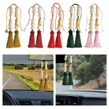 Maxbell Car Rearview Mirror Pendant Feng Shui Charm Gift Easy Installation Dangling