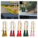 Maxbell Car Rearview Mirror Pendant Feng Shui Charm Gift Easy Installation Dangling