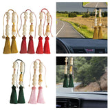 Maxbell Car Rearview Mirror Pendant Feng Shui Charm Gift Easy Installation Dangling