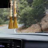 Maxbell Car Rearview Mirror Pendant Feng Shui Charm Gift Easy Installation Dangling