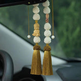 Maxbell Car Rearview Mirror Pendant Feng Shui Charm Gift Easy Installation Dangling