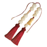 Maxbell Car Rearview Mirror Pendant Feng Shui Charm Gift Easy Installation Dangling