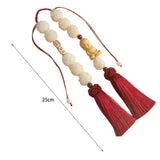 Maxbell Car Rearview Mirror Pendant Feng Shui Charm Gift Easy Installation Dangling