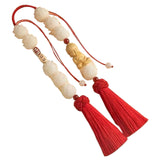 Maxbell Car Rearview Mirror Pendant Feng Shui Charm Gift Easy Installation Dangling