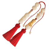 Maxbell Car Rearview Mirror Pendant Feng Shui Charm Gift Easy Installation Dangling