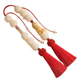 Maxbell Car Rearview Mirror Pendant Feng Shui Charm Gift Easy Installation Dangling