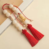 Maxbell Car Rearview Mirror Pendant Feng Shui Charm Gift Easy Installation Dangling