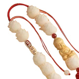 Maxbell Car Rearview Mirror Pendant Feng Shui Charm Gift Easy Installation Dangling