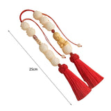 Maxbell Car Rearview Mirror Pendant Feng Shui Charm Gift Easy Installation Dangling