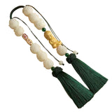 Maxbell Car Rearview Mirror Pendant Feng Shui Charm Gift Easy Installation Dangling