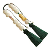 Maxbell Car Rearview Mirror Pendant Feng Shui Charm Gift Easy Installation Dangling