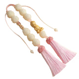 Maxbell Car Rearview Mirror Pendant Feng Shui Charm Gift Easy Installation Dangling