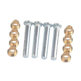 Maxbell Door Hinge Pin Bushings Kit Vehicle Assembly for Nissan Navarra Durable