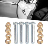 Maxbell Door Hinge Pin Bushings Kit Vehicle Assembly for Nissan Navarra Durable