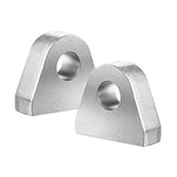 Maxbell 2 Pieces Weld on Tabs Clevis Mounts for Plants Lifting Shackles Tractor