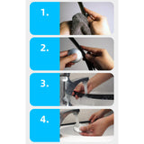 Maxbell Car Wiper Repairer Maintenance Quickly Repair for Truck Automotive SUV Silver