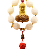 Maxbell Car Rearview Mirror Pendant Versatile Easy to Hang,Feng Shui Tassel Dangling Buddha