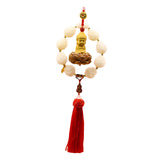 Maxbell Car Rearview Mirror Pendant Versatile Easy to Hang,Feng Shui Tassel Dangling Buddha