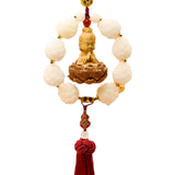 Maxbell Car Rearview Mirror Pendant Versatile Easy to Hang,Feng Shui Tassel Dangling Guanyin