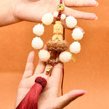 Maxbell Car Rearview Mirror Pendant Versatile Easy to Hang,Feng Shui Tassel Dangling Guanyin