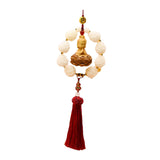 Maxbell Car Rearview Mirror Pendant Versatile Easy to Hang,Feng Shui Tassel Dangling Guanyin
