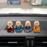 Maxbell 4Pcs Boy Doll Ornament for Decoration Bedroom Ornaments Home Car Decor