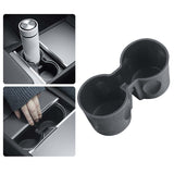 Maxbell Car Center Console Cup Holder Insert Black for Tesla Model 3