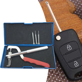 Maxbell Car Folding Key Disassembly Tools Clamp Tool Universal Blade Pin Repair Tool Total Set