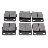 Maxbell 6x Brake Pads Replace Parts 1uy-w0046-00-00 for Yamaha Yfm350 1989-2004