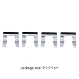 Maxbell 4Pcs Brake Line Retainer Clips 191611715 Durable Easy to Install for VW