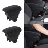 Maxbell Auto Car Armrest Box Elbow Support Case Extender Tidying Sturdy Arm Rest Box without USB
