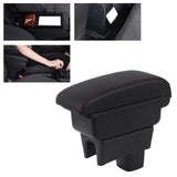 Maxbell Auto Car Armrest Box Elbow Support Case Extender Tidying Sturdy Arm Rest Box without USB