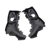 Maxbell 2Pcs Front Bumper Bracket Black Accessories for Peugeot 107 2005 - 2014