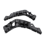 Maxbell 2Pcs Front Bumper Bracket Black Accessories for Peugeot 107 2005 - 2014