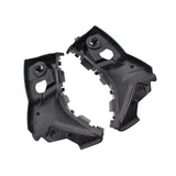 Maxbell 2Pcs Front Bumper Bracket Black Accessories for Peugeot 107 2005 - 2014