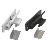 Maxbell RV Cabinet latches Cabinet Latch Door Catch for Kitchen Closets Drawers White