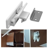 Maxbell RV Cabinet latches Cabinet Latch Door Catch for Kitchen Closets Drawers White