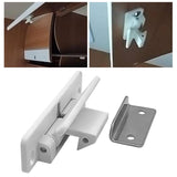 Maxbell RV Cabinet latches Cabinet Latch Door Catch for Kitchen Closets Drawers White
