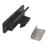 Maxbell RV Cabinet latches Cabinet Latch Door Catch for Kitchen Closets Drawers Black